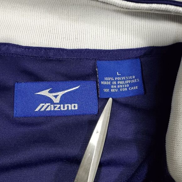 Mizuno Jacket Womens Large Purple Athletic Training Casual Performance Full Zip - Picture 2 of 7